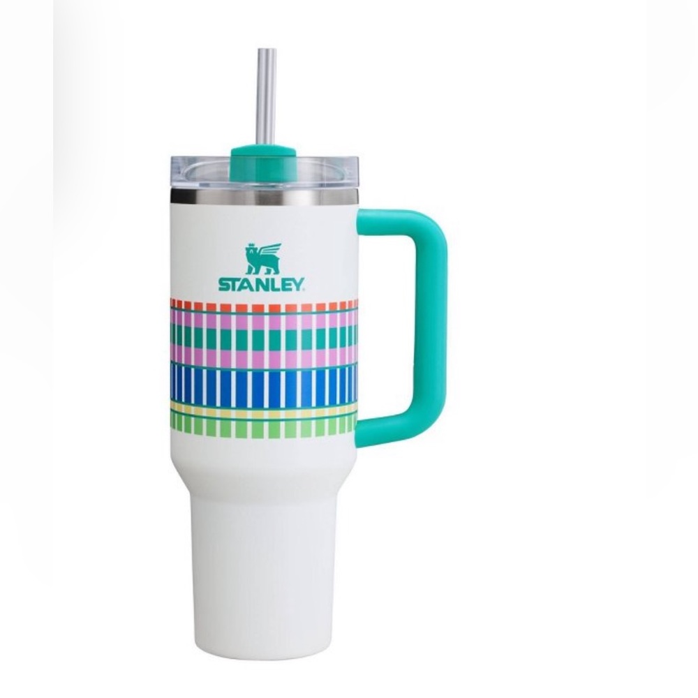 Stanley 40 oz Stainless Steel H2.0 FlowState Quencher Tumbler- Summer Plaid